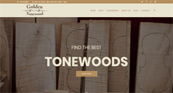 Desktop Screenshot of goldentonewood.com