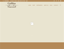 Tablet Screenshot of goldentonewood.com